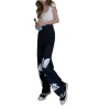 Butterfly High Waist Loose Slim Straight Jeans 117