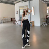 Butterfly High Waist Loose Slim Straight Jeans 117