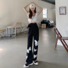 Butterfly High Waist Loose Slim Straight Jeans 117