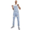 Denim suspenders jeans new style jumpsuit men's 65