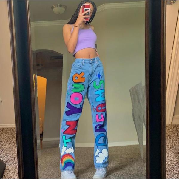 Graffiti Women's Jeans 24