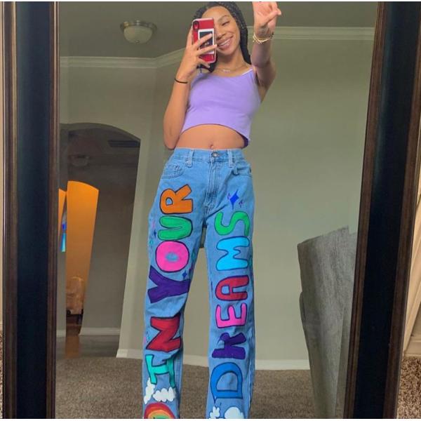 Graffiti Women's Jeans 24