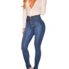 High waist sexy stretch slim fit jeans pencil pants 99