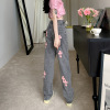 High Waist Straight Loose Wide Leg Pants 135