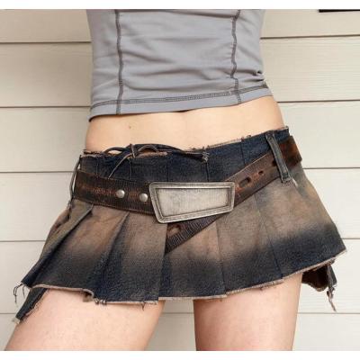 High Waist Strap Retro Sexy Babes Super Short 9