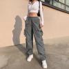 Hip Hop Low Mid Rise Sports Lightweight Trousers 17