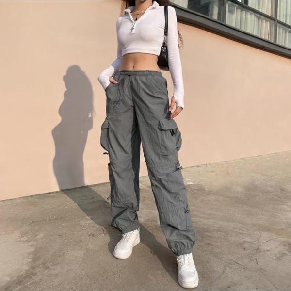 Hip Hop Low Mid Rise Sports Lightweight Trousers 17