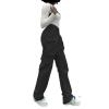 hip-hop style blue V-neck personalized waist casual pants 122