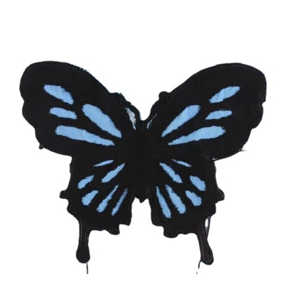 Interesting Butterfly Bust Contrasting Color Sling Backless 82