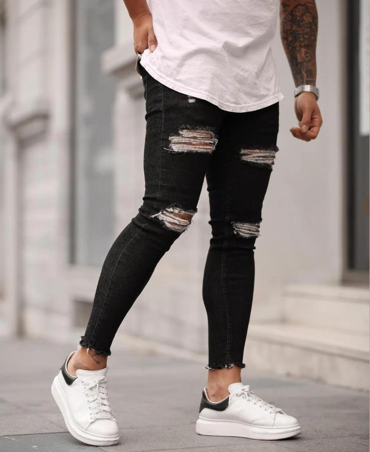 jeans ripped cropped jeans 106