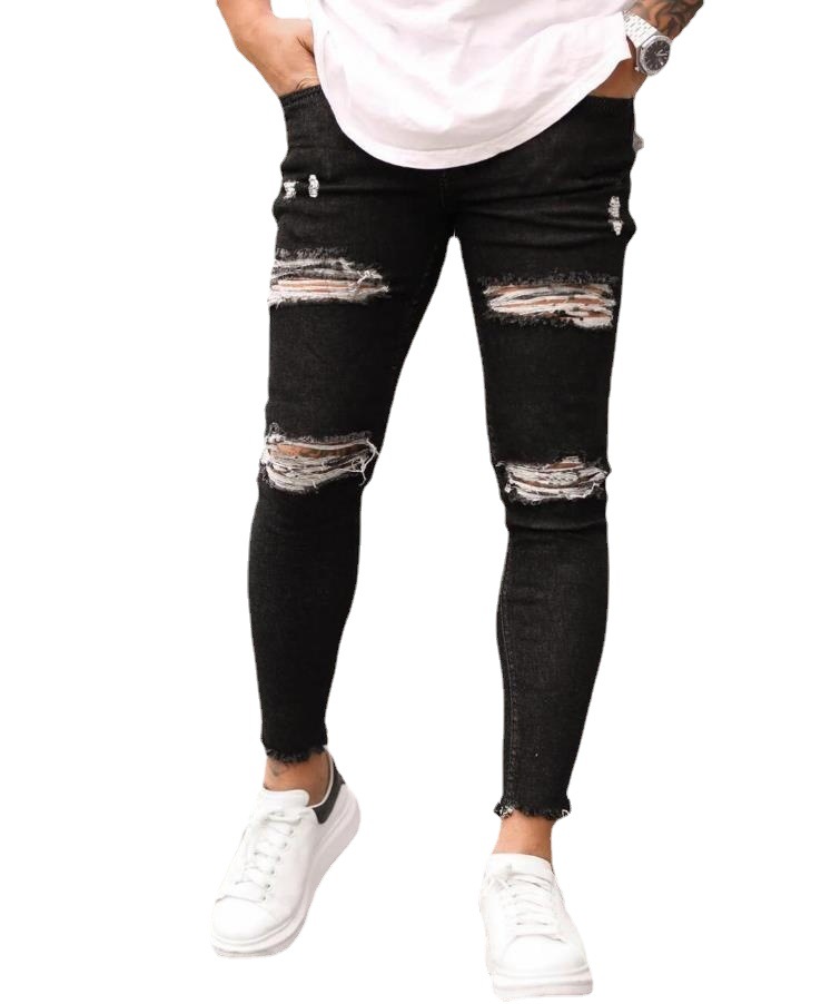 jeans ripped cropped jeans 106
