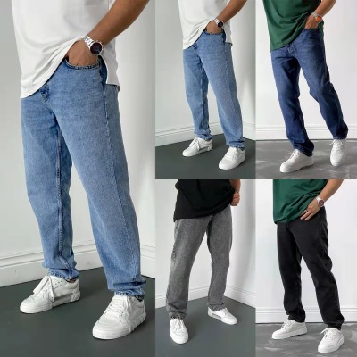 Jindian small straight jeans four-color new style 68