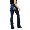 Ladies High Stretch Jeans Slim Fit Printed Jeans 71