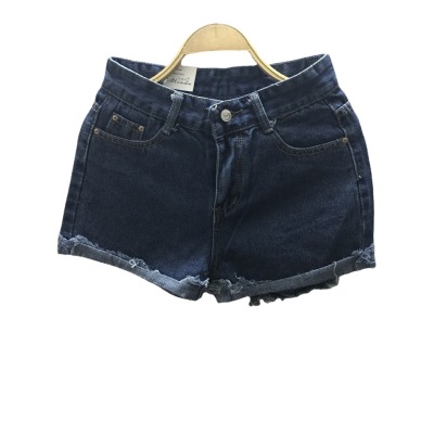 Ladies street fringe fringe slim denim shorts women's clothing 60