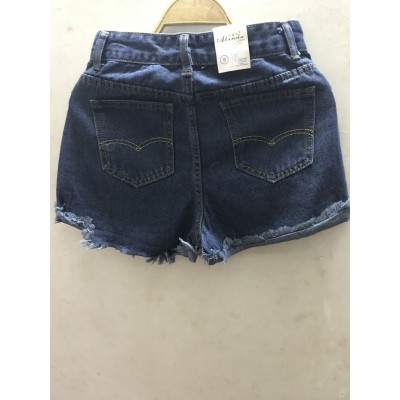 Ladies street fringe fringe slim denim shorts women's clothing 60