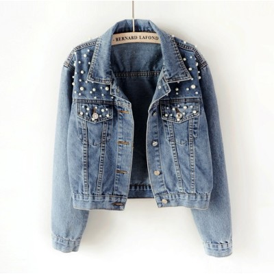 Loose and thin Korean style short spring and autumn clothing 72