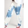 Loose Grind Washed Straight Tie-Dye Denim Trousers 105
