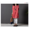 Loose Literary Style Fresh Embroidered Long Sleeve Dress 33