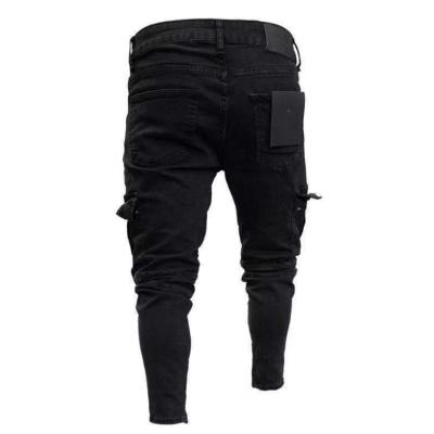 Men's Jeans Trendy Knee Hole Zipper 26
