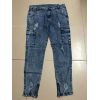 men's jeans with large knee pockets and small feet zipper jeans 59