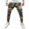 Men's new camouflage skinny jeans 21