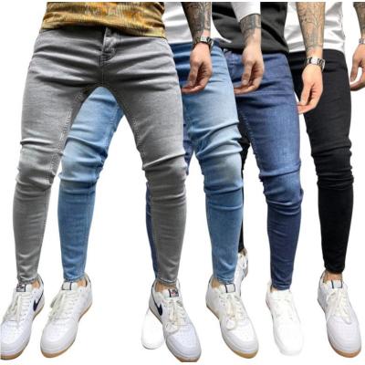 Men's stretch skinny pencil jeans 3