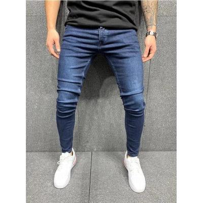 Men's stretch skinny pencil jeans 3