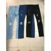 Men's white frayed pencil pants 62