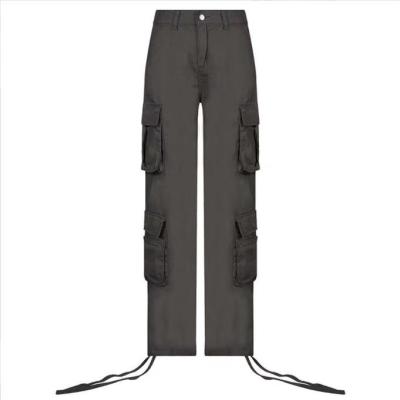 Multi-pocket cargo casual trousers 1