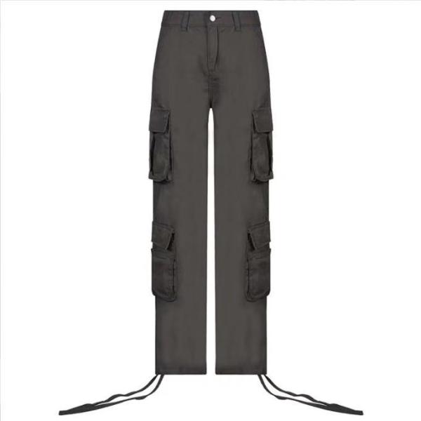 Multi-pocket cargo casual trousers 1