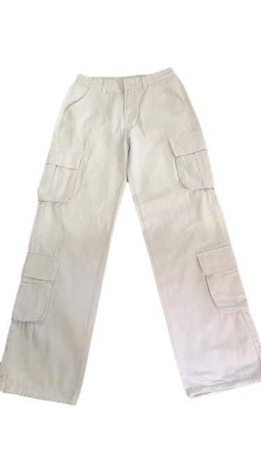 Multi-pocket cargo casual trousers 1
