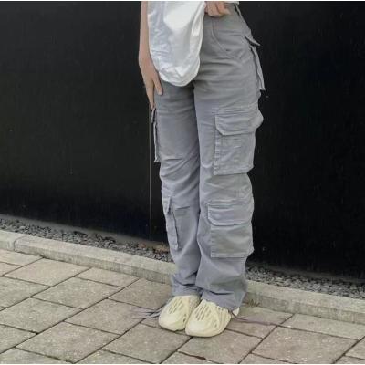 Multi-pocket cargo casual trousers 1