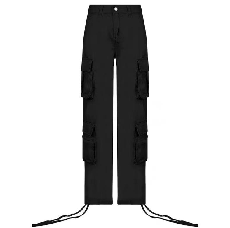 Multi-pocket cargo casual trousers 1