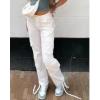 Multi-pocket cargo casual trousers 1
