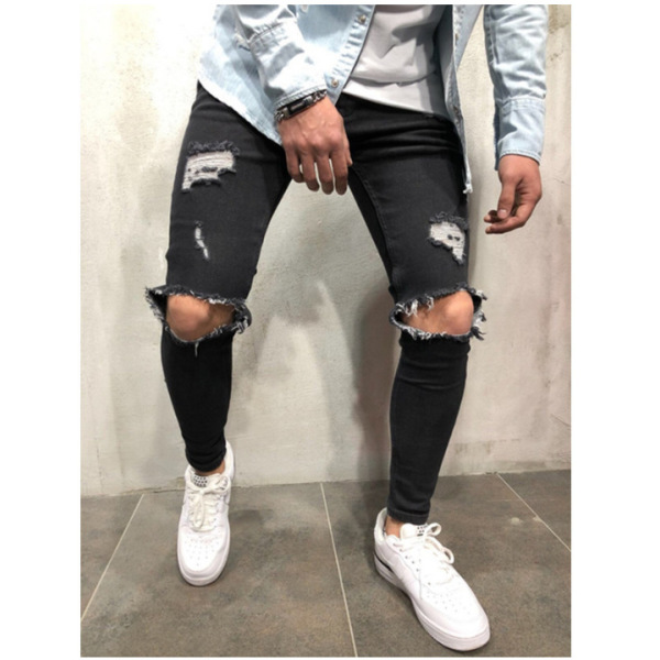 new men's jeans pencil pants trousers 46