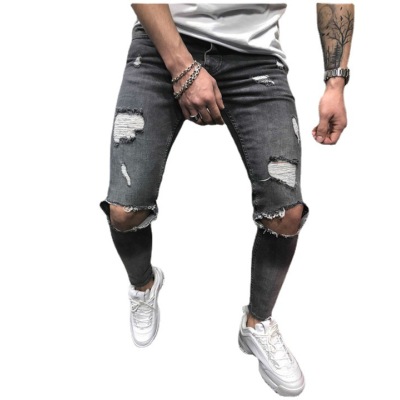 new men's jeans pencil pants trousers 46
