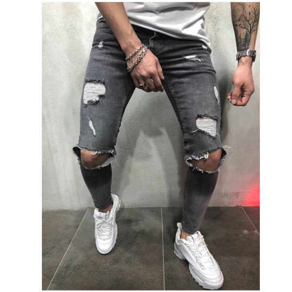 new men's jeans pencil pants trousers 46