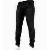 New Men's Skinny Solid Color Denim Penny Pants 32