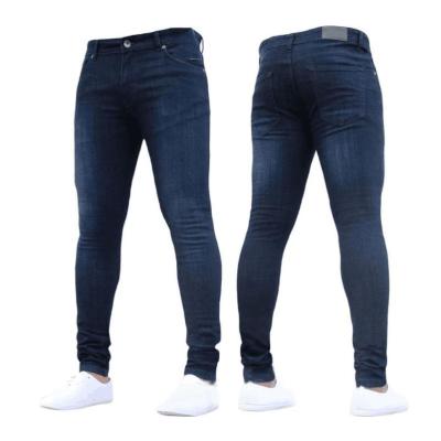 New Men's Skinny Solid Color Denim Penny Pants 32