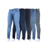 New Men's Skinny Solid Color Denim Penny Pants 32