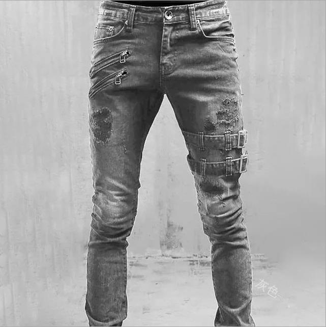 New style biker jeans 5