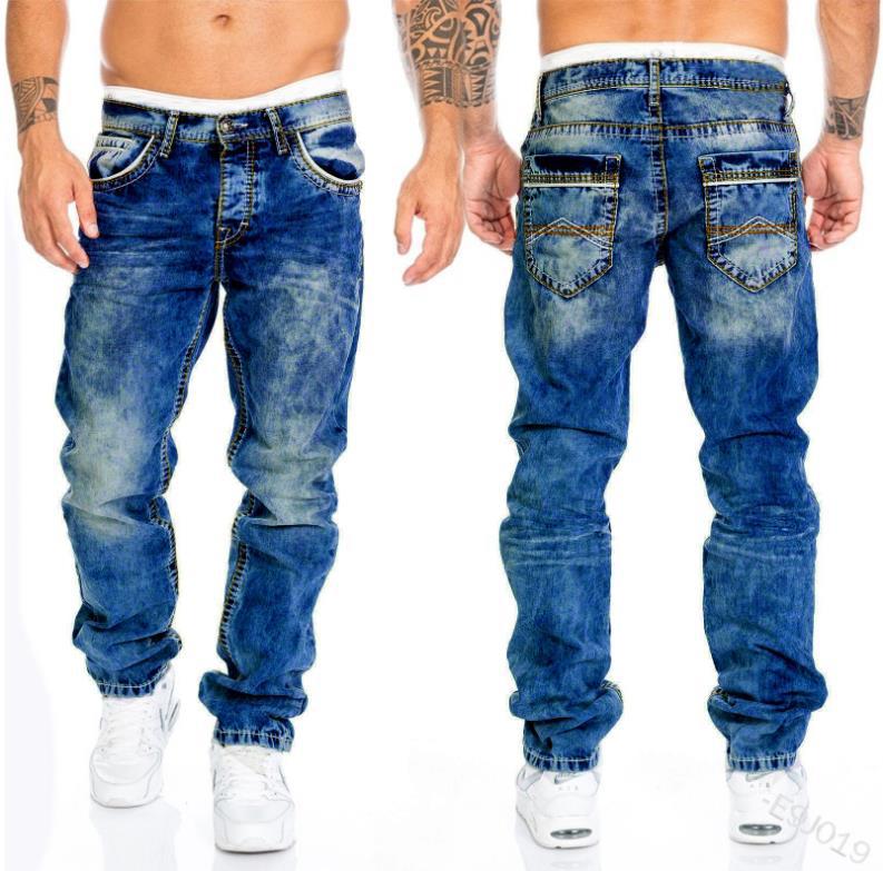 New style fried snowflake jeans casual 23