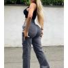 New style hip trousers high waist multi-pocket tooling fashion 4