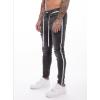 New white slim-fit ripped pencil pants 22
