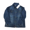 Plus size women's classic denim jacket 134