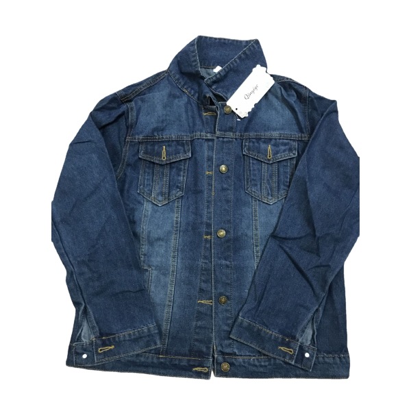 Plus size women's classic denim jacket 134