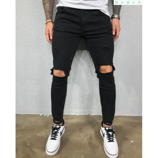 ripped stretch skinny jeans 57