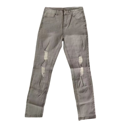 Ripped stretch skinny jeans 96