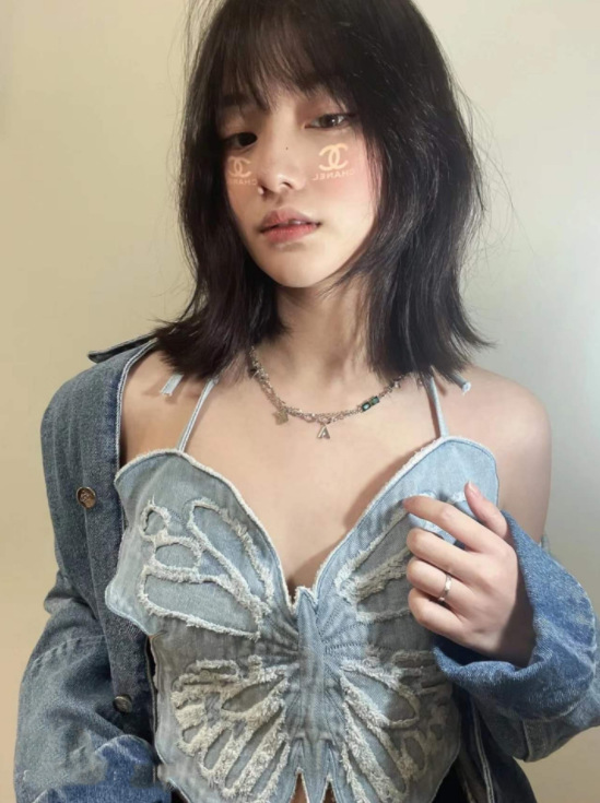 Sexy Babes Butterfly Camisole Backless Lace Top 30