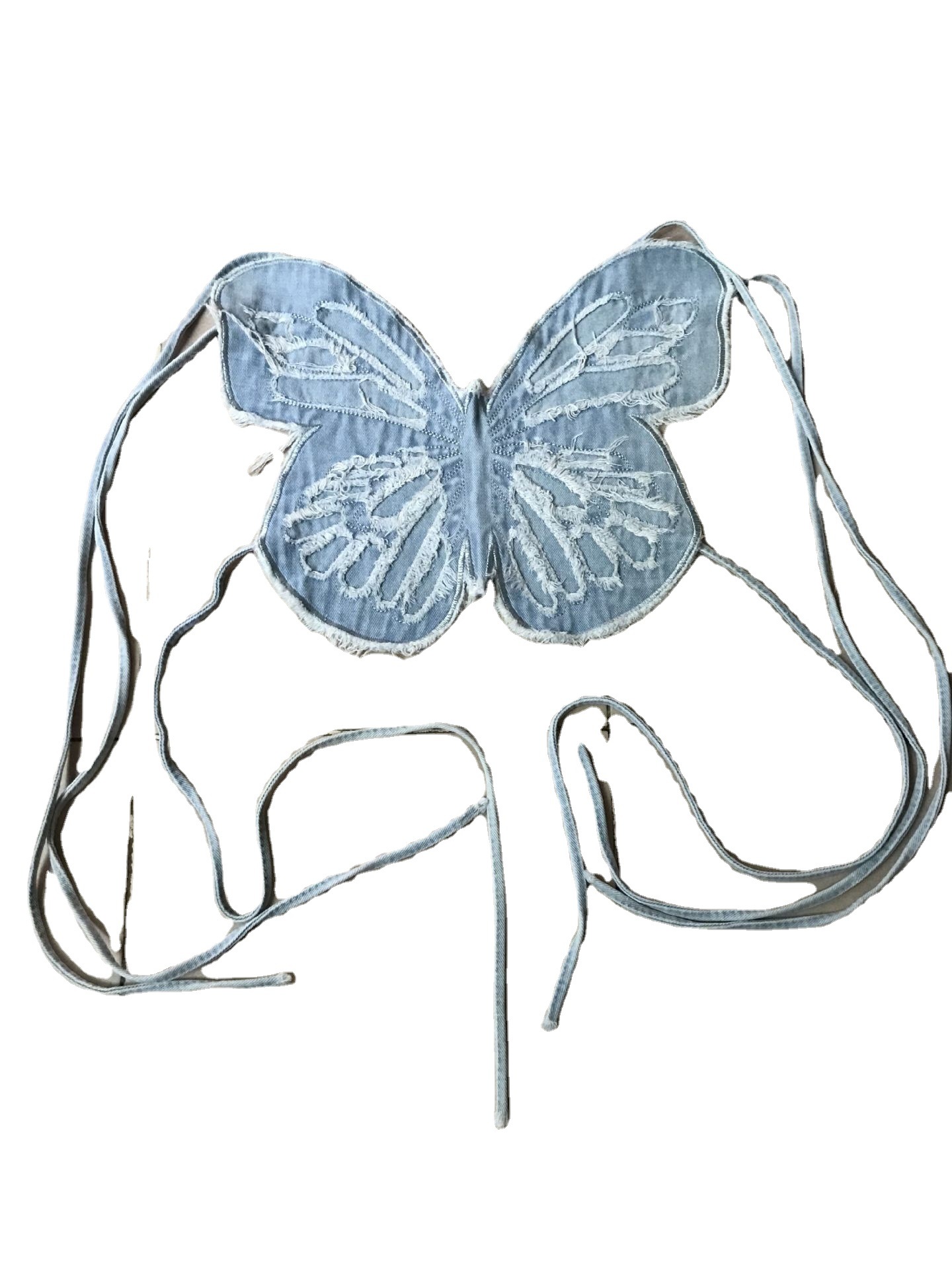 Sexy Babes Butterfly Camisole Backless Lace Top 30